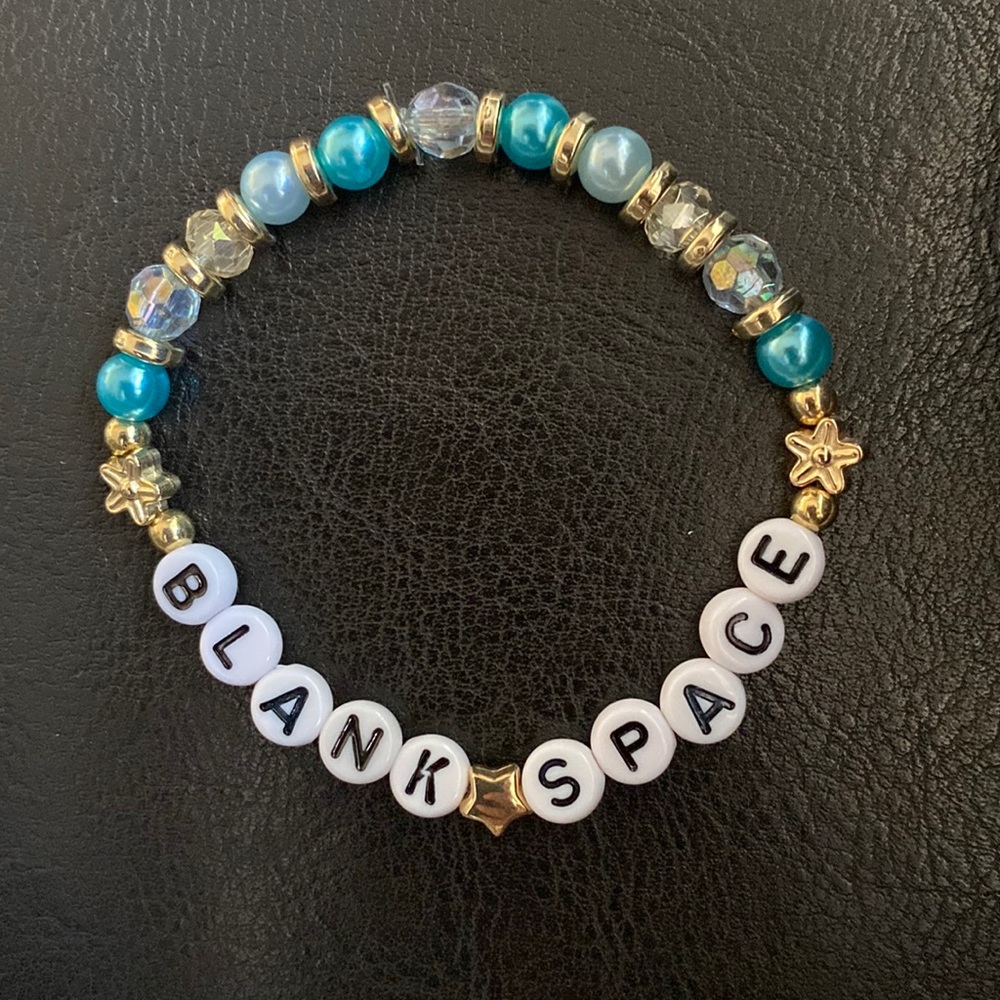 Blank Space Taylor Swift Handmade Friendship Bracelet
